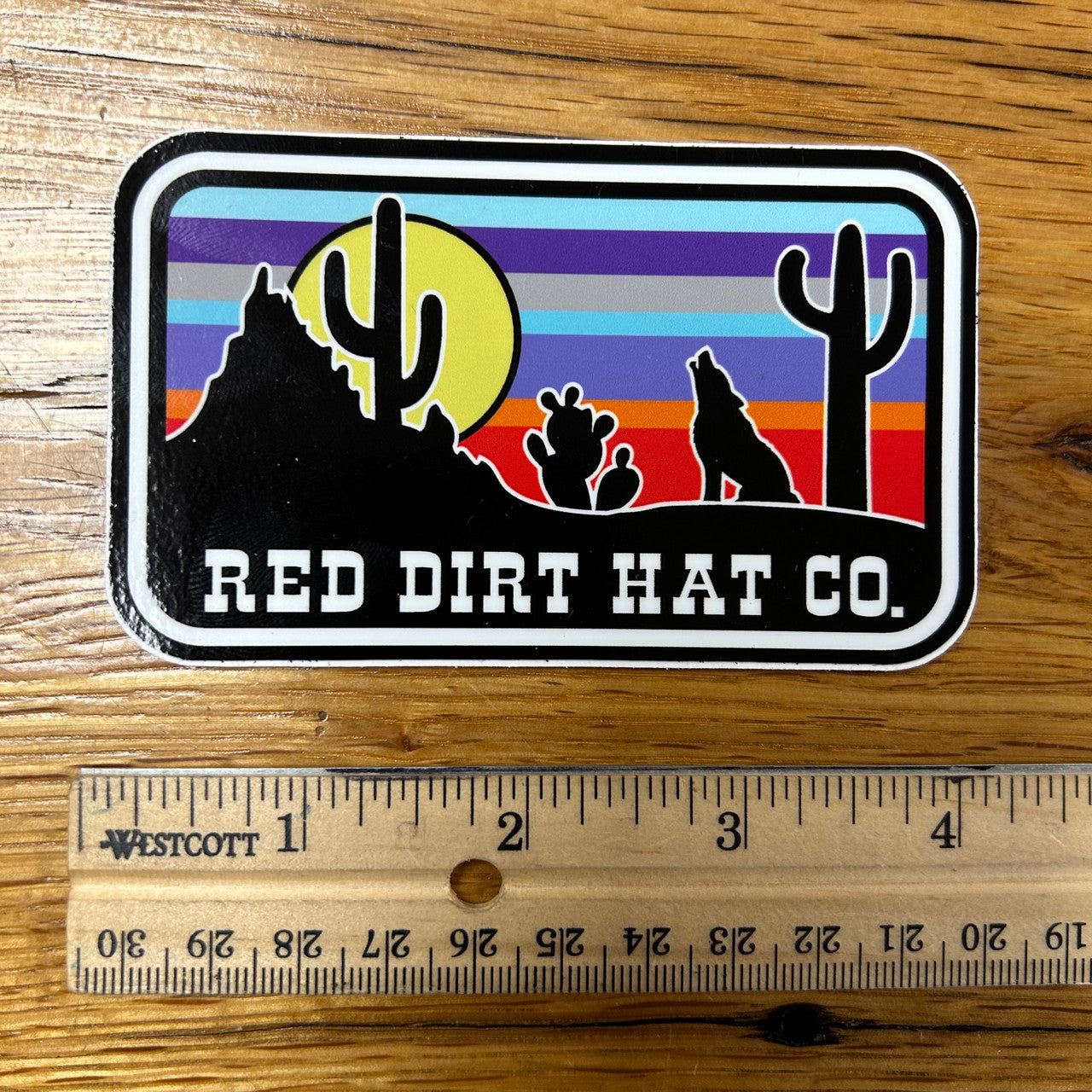 Red Dirt Hat Co. Coyote Sticker