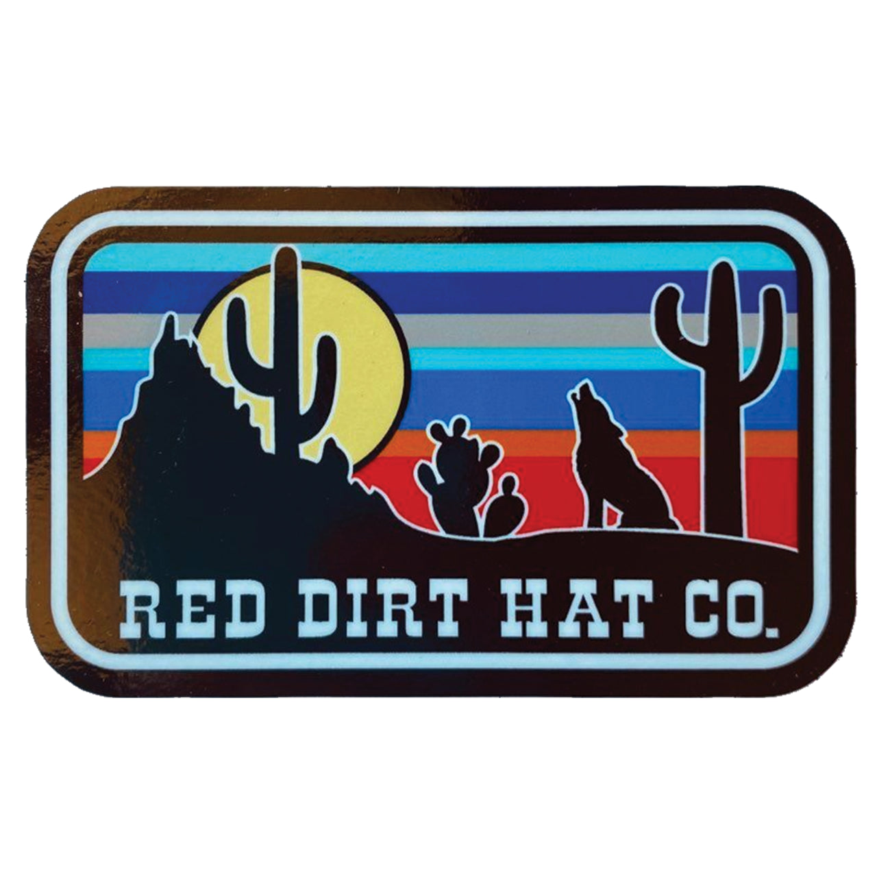 Red Dirt Hat Co. Coyote Sticker