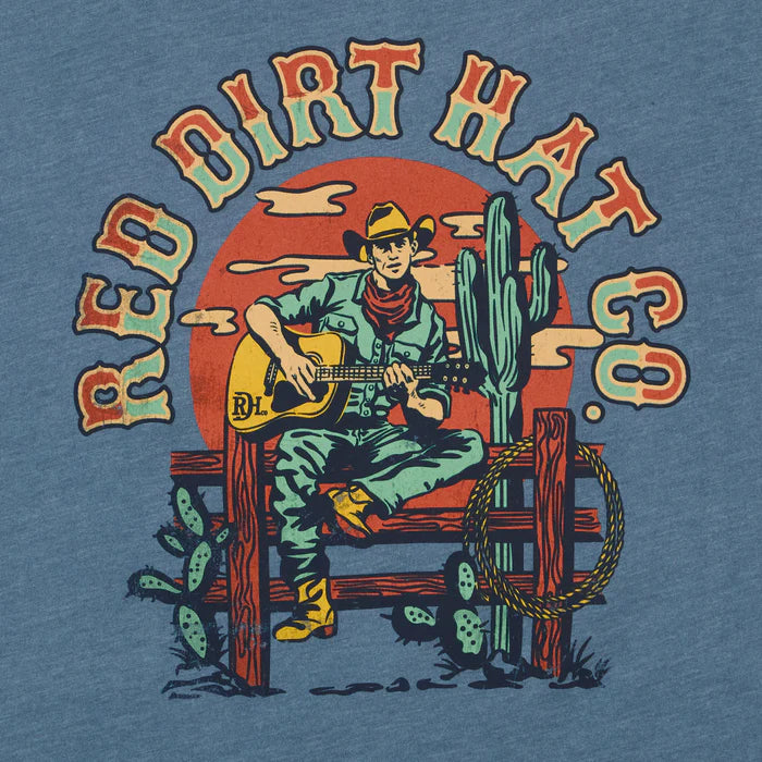 Red Dirt Hat Company Men's Singing Cowboy Tee