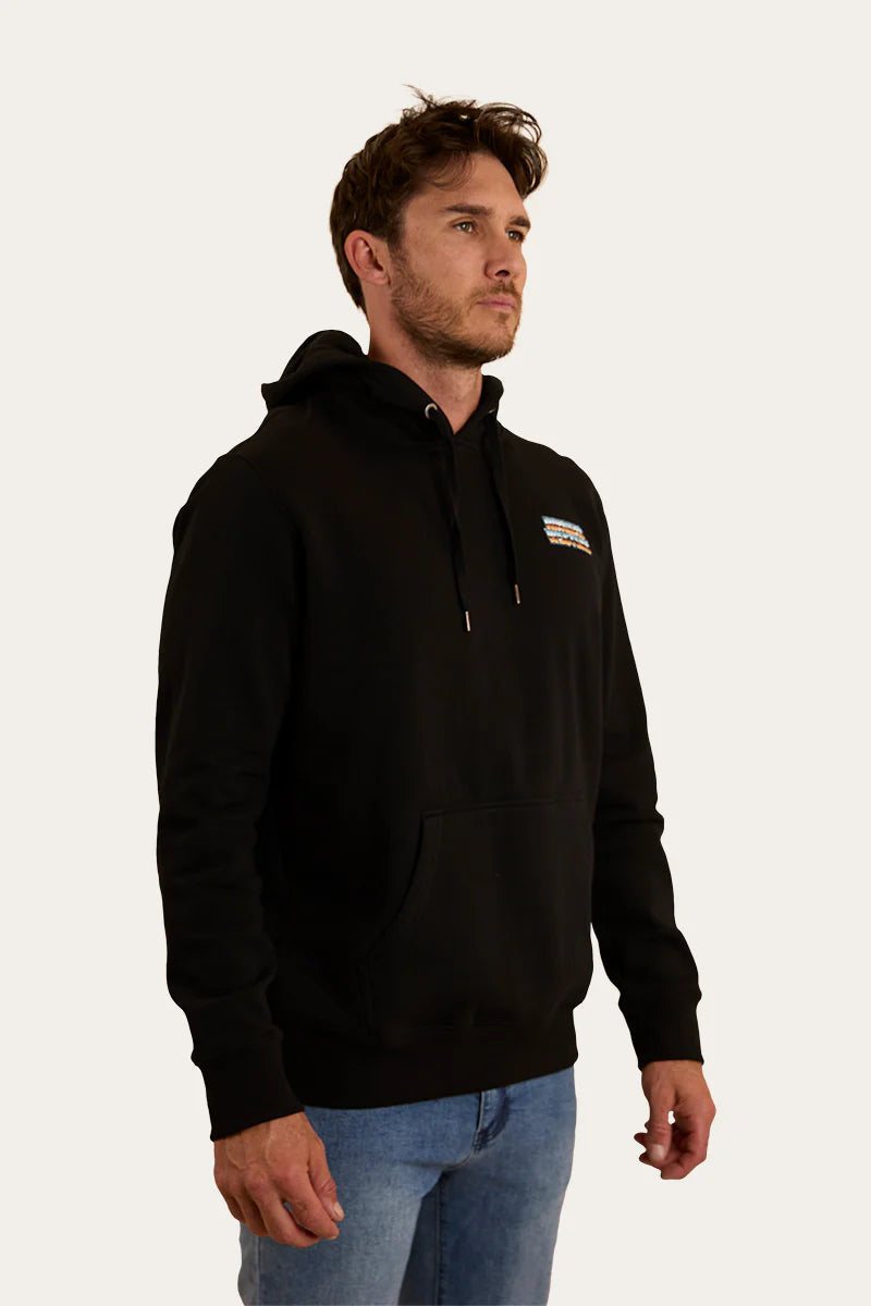 Ringers Western  Mens Rev Head Pullover Hoodie - Black