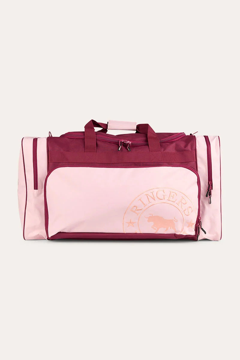 Ringers Western Rider Sports Bag - Plum / Light Pink
