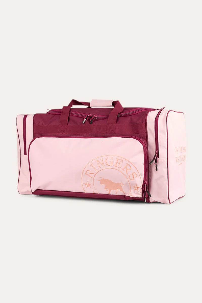 Ringers Western Rider Sports Bag - Plum / Light Pink