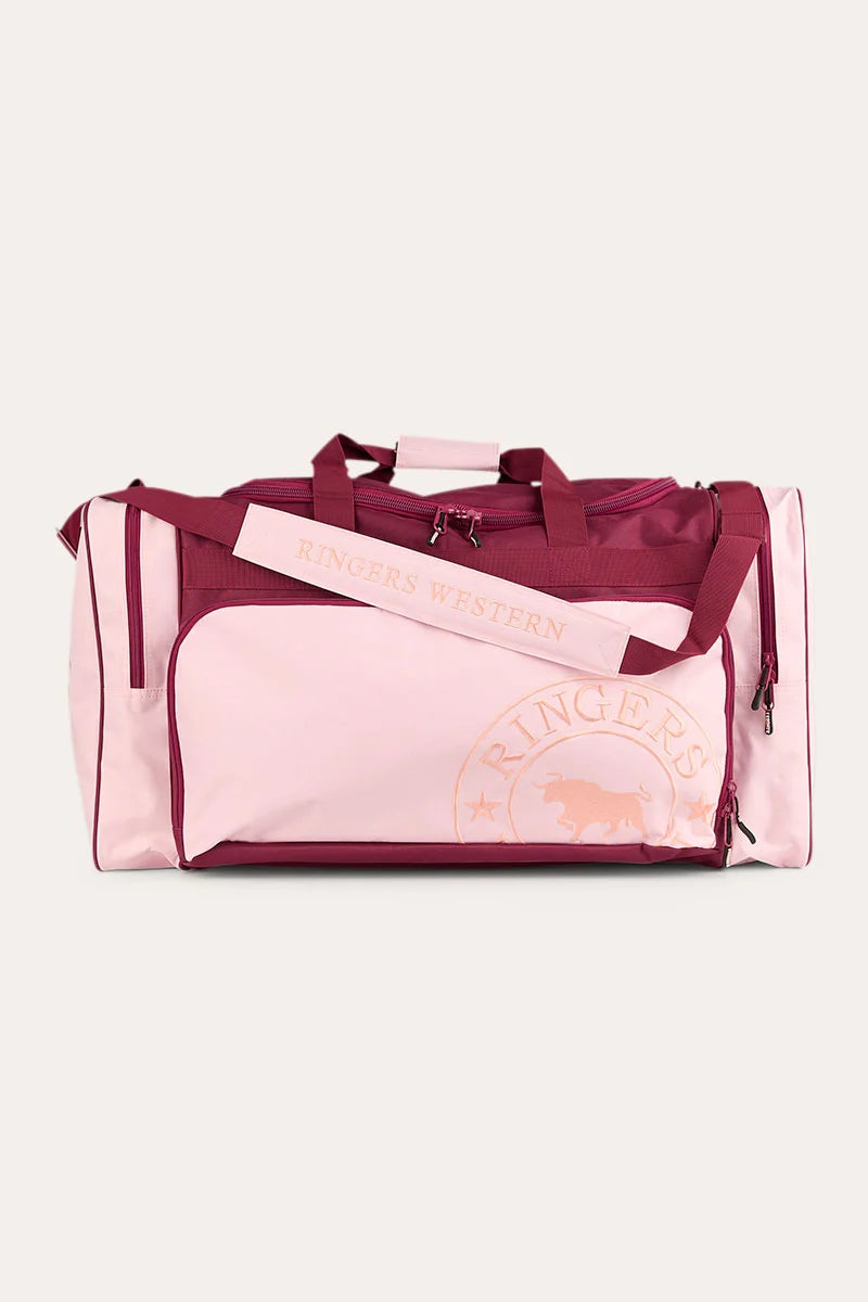 Ringers Western Rider Sports Bag - Plum / Light Pink