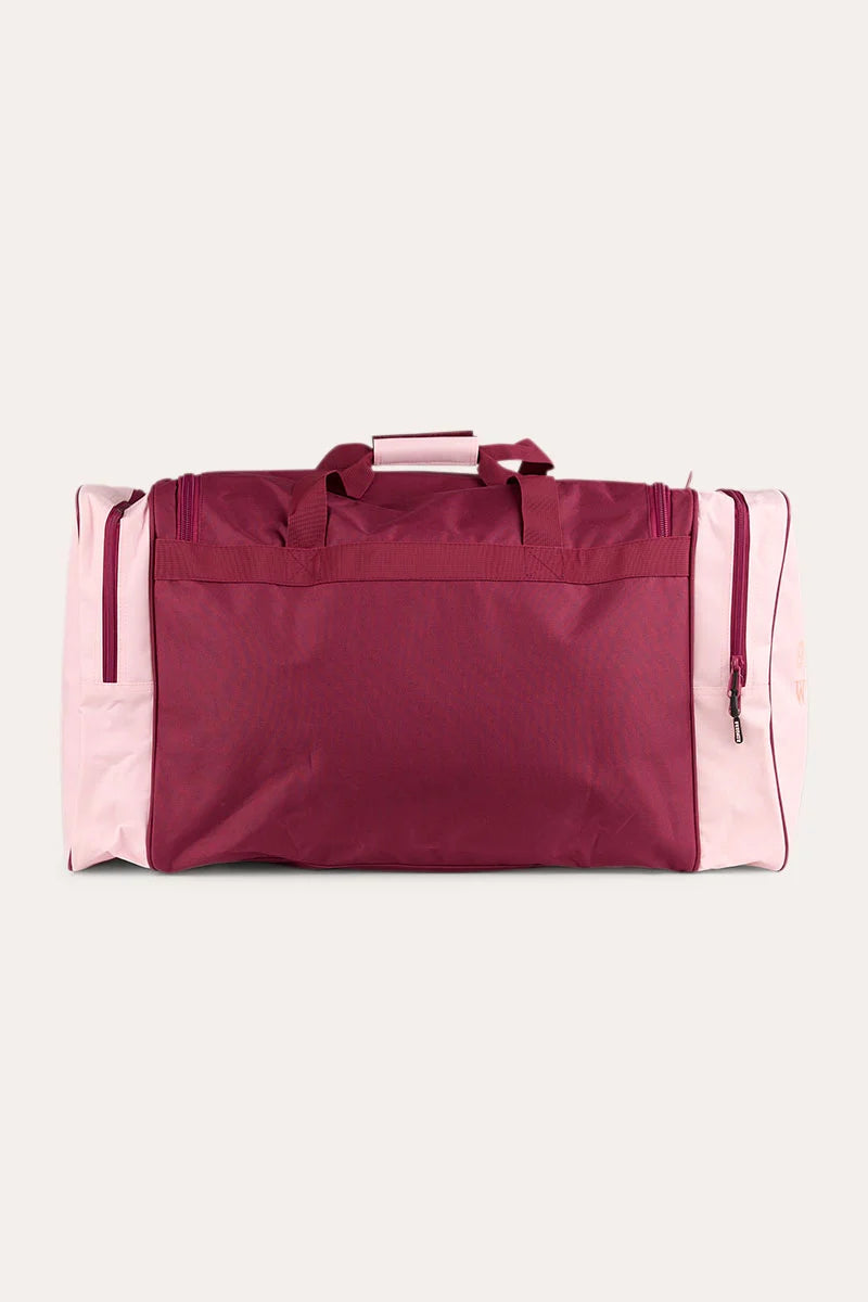 Ringers Western Rider Sports Bag - Plum / Light Pink