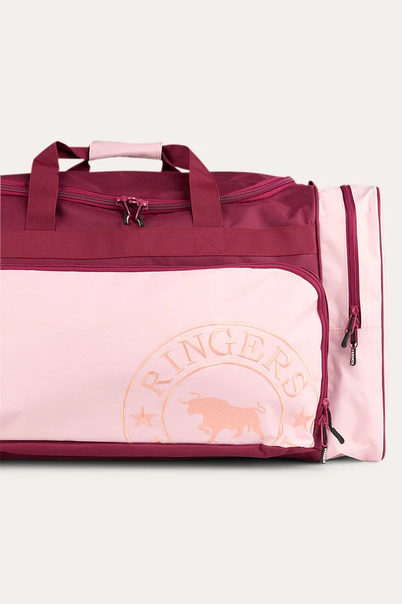 Ringers Western Rider Sports Bag - Plum / Light Pink