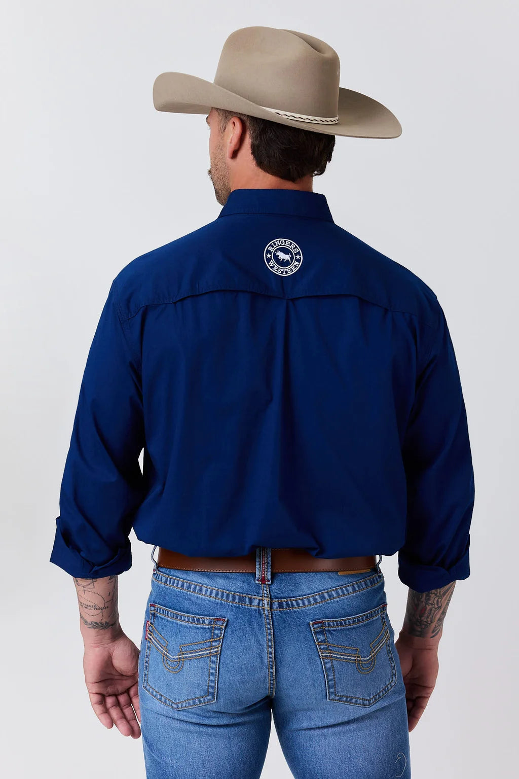 Ringers Western Mens Ridgecrest Full Button Workshirt