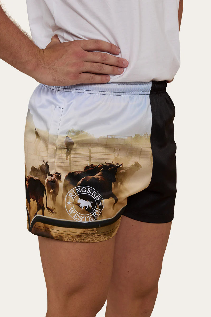 Ringers Western Men's Footy Short - Multi