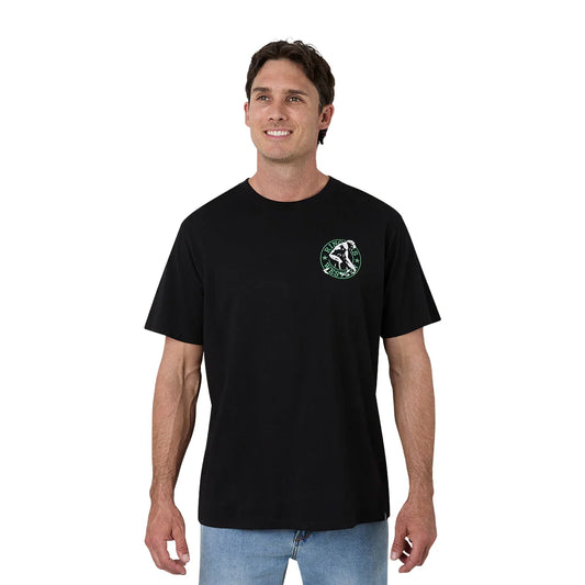 Ringers Western Mens Evolution of the Cowboy Loose Tee - Black