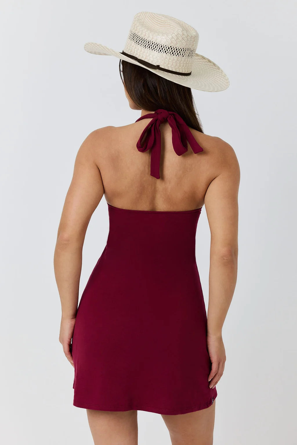 Ringers Western Womens Roam Free Mini Dress - Plum
