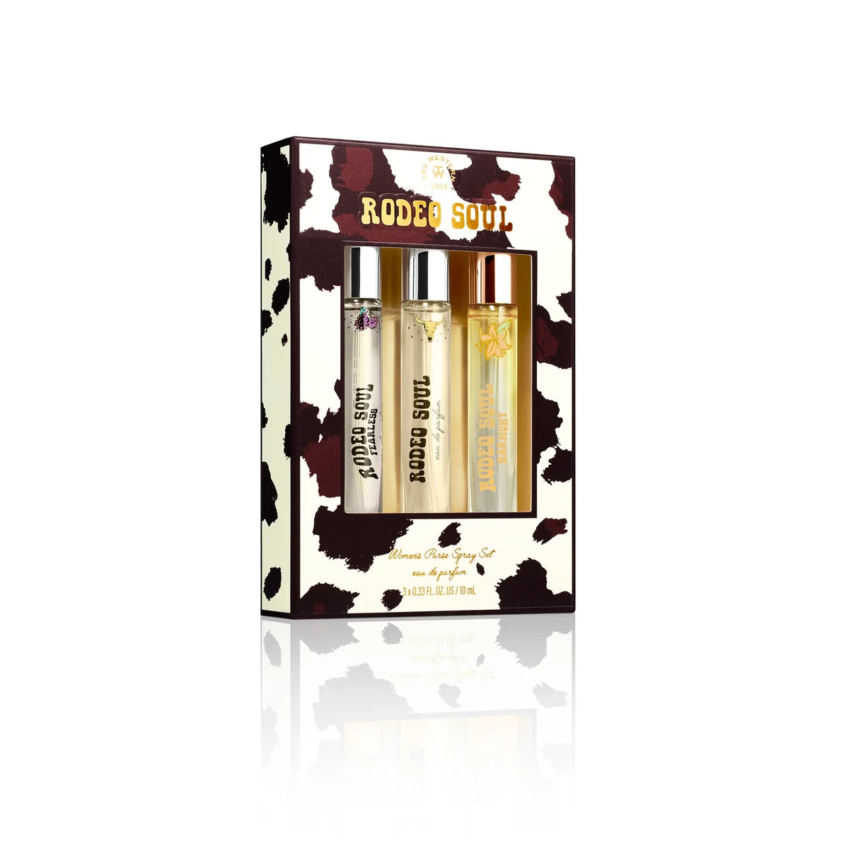 Tru Western Rodeo Soul Purse Spray Trio - Fearless & Harmony - 3 X 10ML