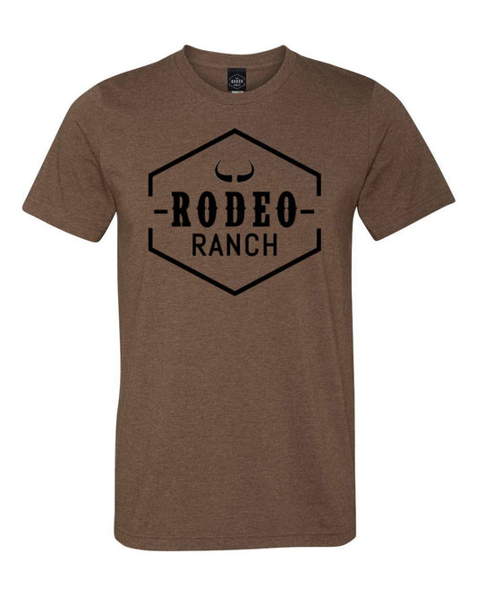 Rodeo_Ranch_Classic_Logo_Short_Sleeve_Shirt__Heather Brown