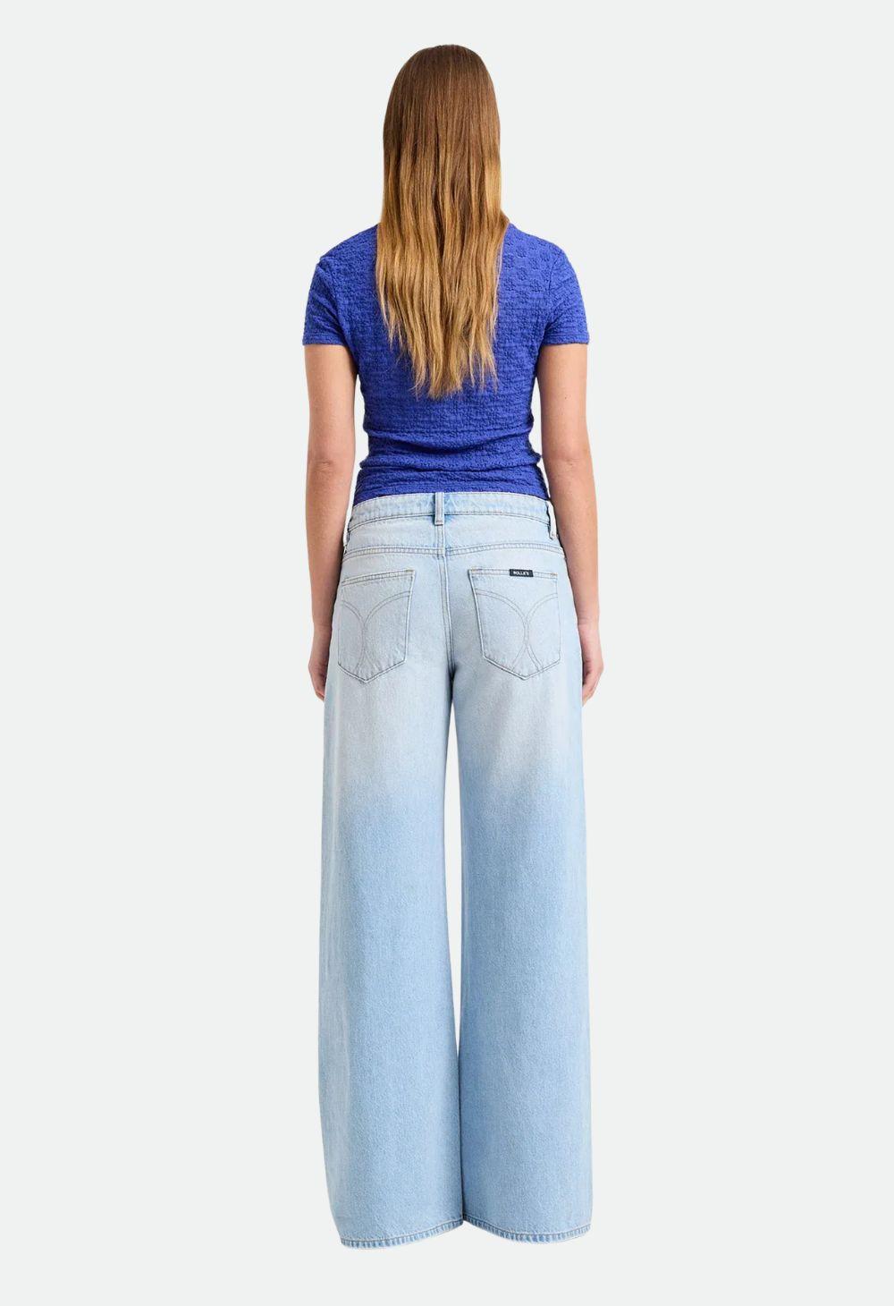 Rolla’s Women’s Daisy Lace Tee – Ultramarine