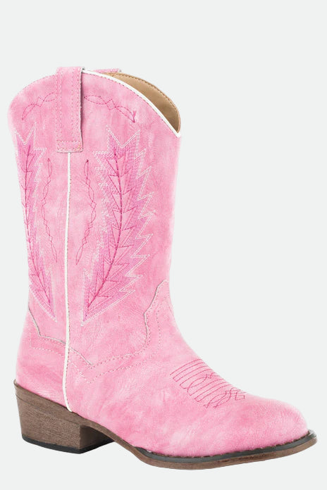 Roper Western Boots Girls Taylor Round Toe