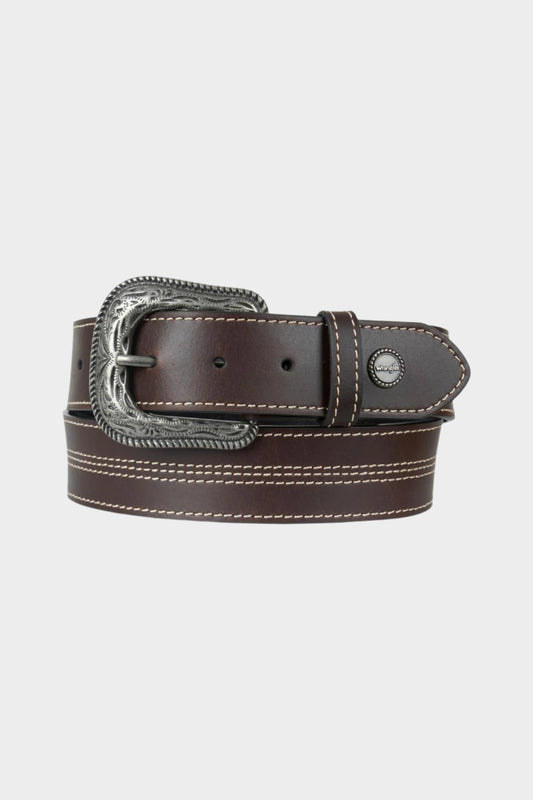 Wrangler Men's Rory Belt - DARK TAN
