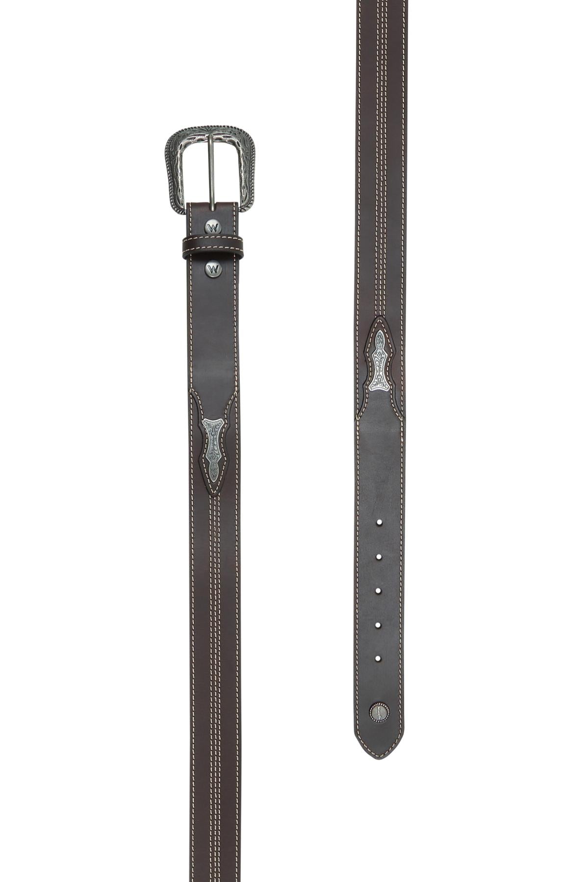 Wrangler Men's Rory Belt - DARK TAN
