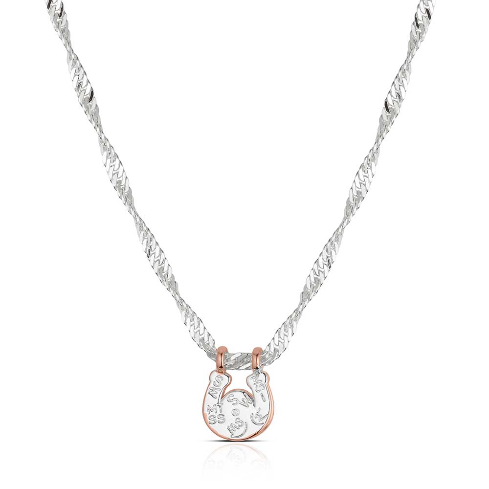 Montana Rosewood Rodeo Necklace