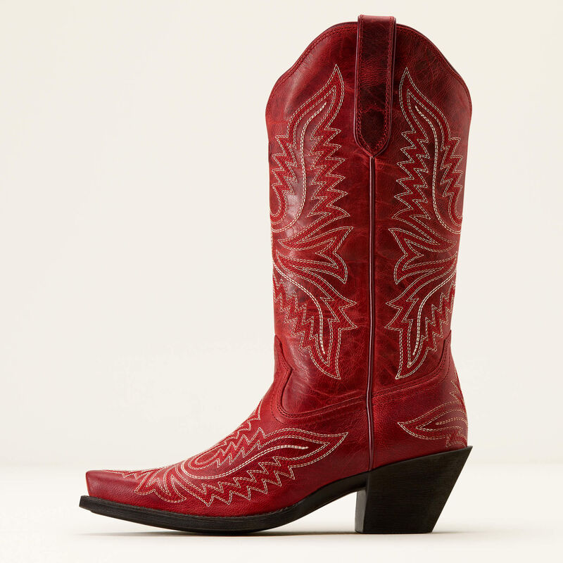 Round Up Collins D Toe Western Boot - Grenadine