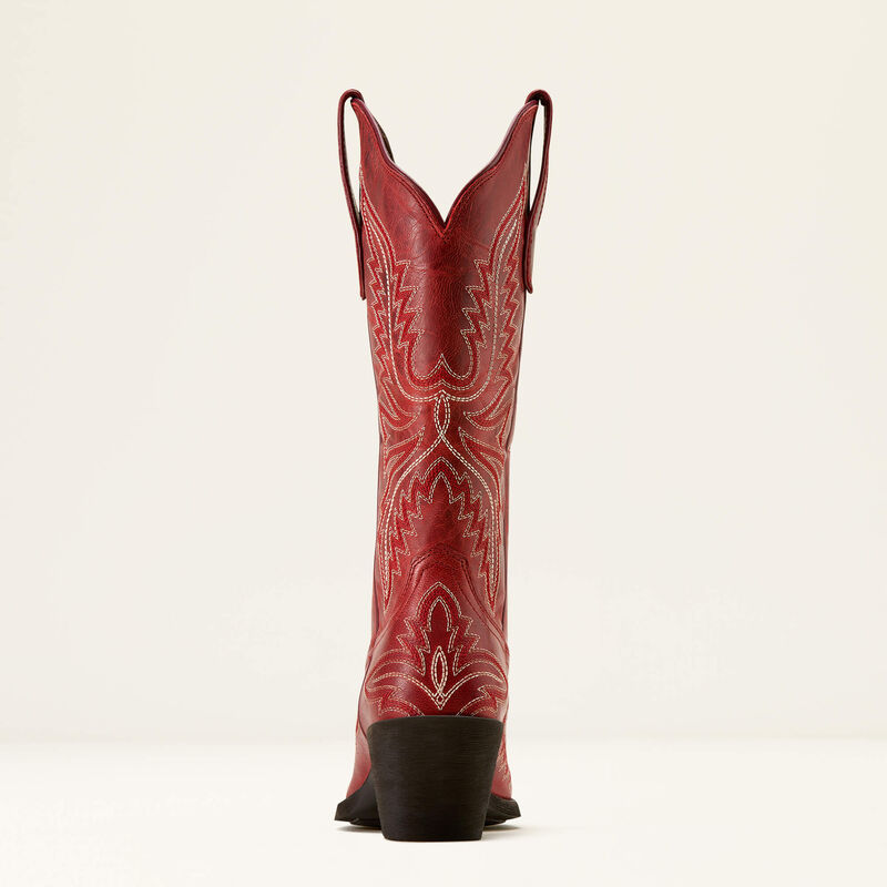 Round Up Collins D Toe Western Boot - Grenadine