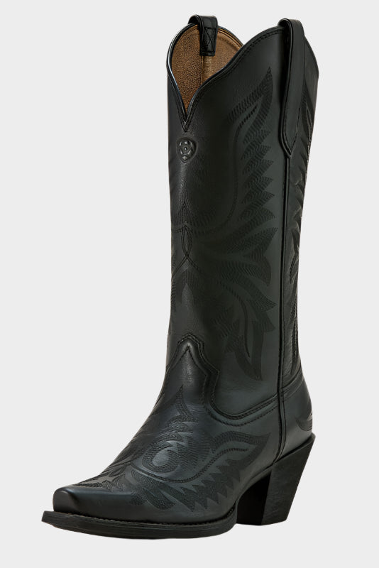 Ariat Womens Round Up Collins Western Boot - Black
