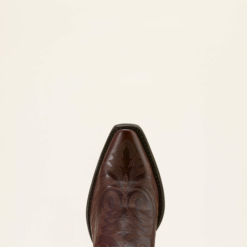 Ariat Womens Round Up Collins Western Boot - Mahogany
