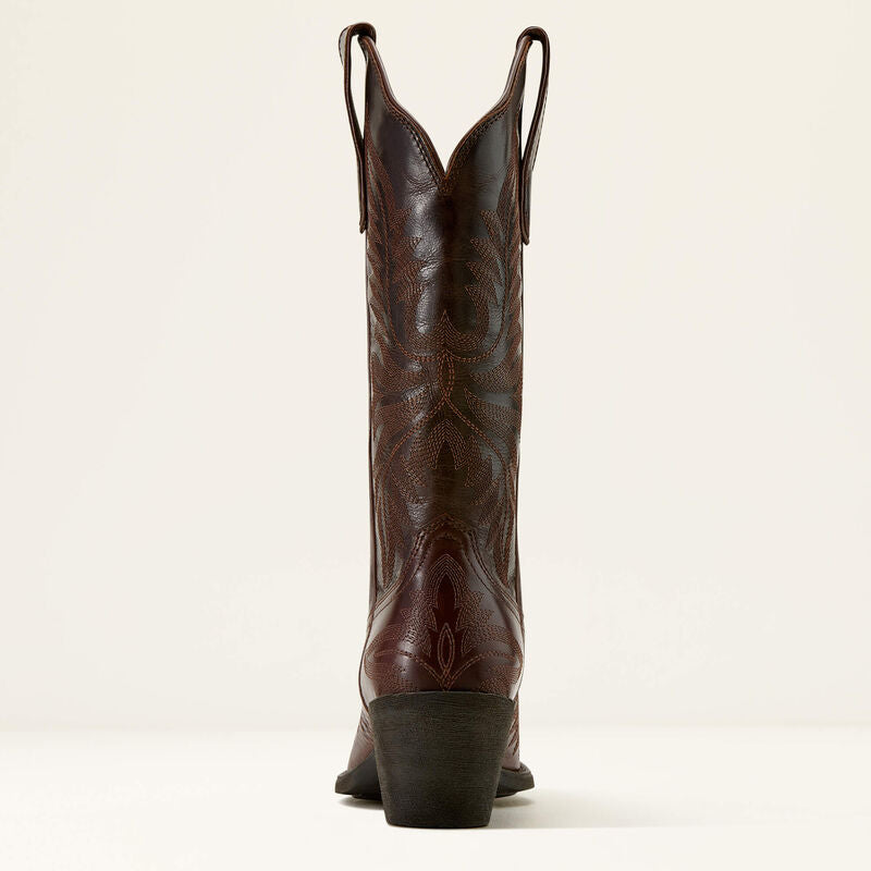 Ariat Womens Round Up Collins Western Boot - Mahogany