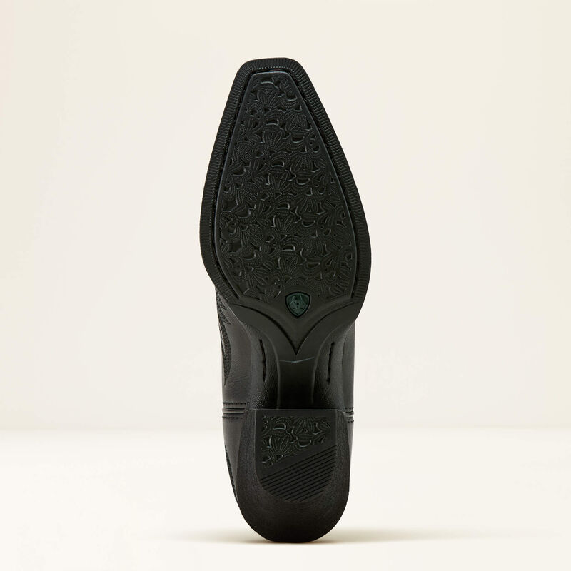 Ariat Womens Round Up Collins Western Boot - Black