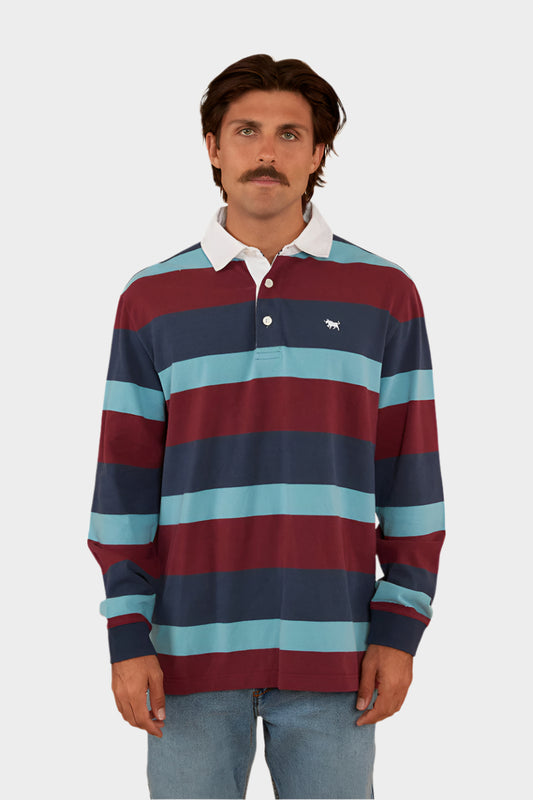 RINGERS WESTERN CALGARY MENS RUGBY JERSEY - NAVY