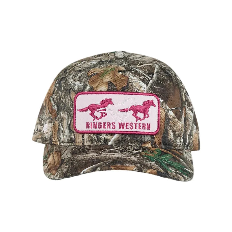 Ringers Western Running Horse Roadhouse Cap – Camo