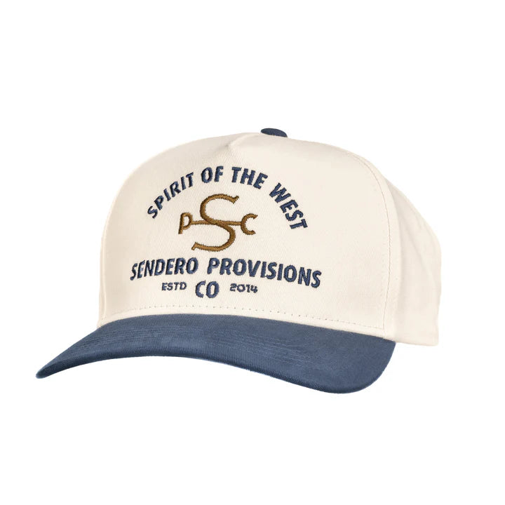 Sendero Provisions Co - Men's S Bar PC Hat - White/Navy