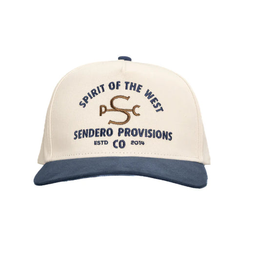 Sendero Provisions Co - Men's S Bar PC Hat - White/Navy