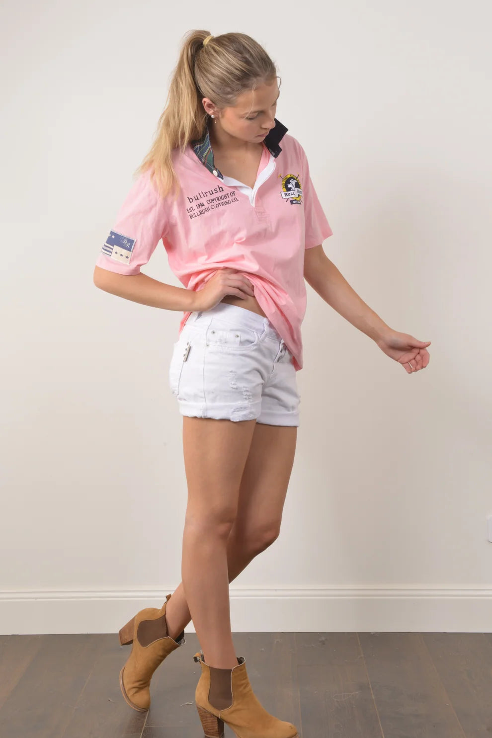 Bullrush Women's Series Polo 26 - Pink