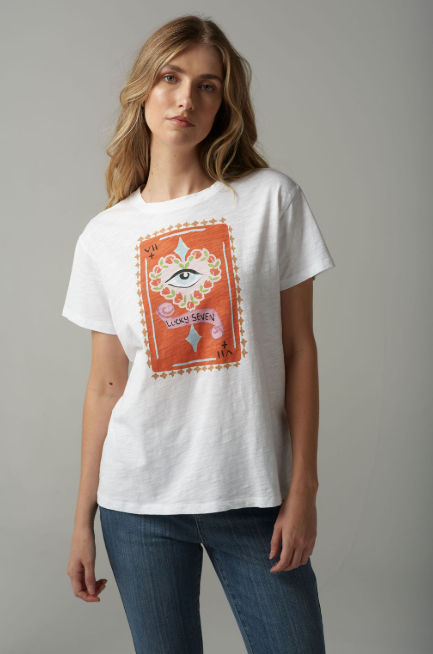 Goondiwindi Cotton Lucky Seven  Printed Tee - Printed