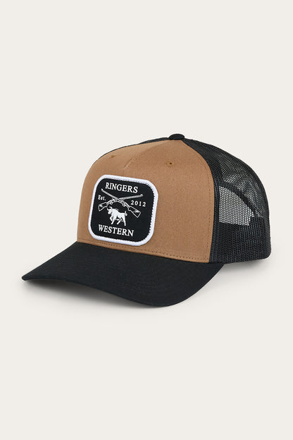 Ringers Western Shotgun Trucker Cap - Clay / Black