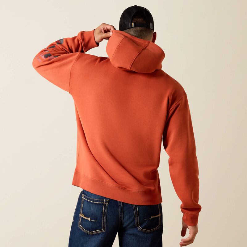 Ariat Men's Rebar Lightweight Logo Hoodie