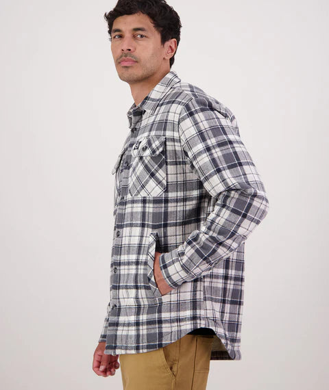 Swanndri Men's Morven Sherpa Long Sleeve Shirt