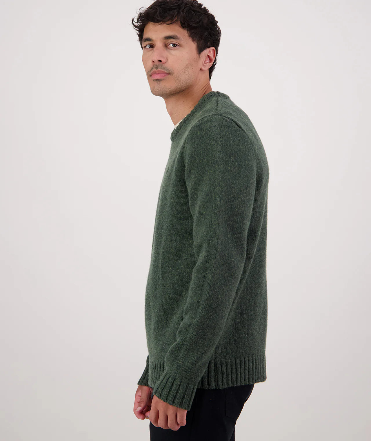 Swanndri Men's Waylins Wool Knit Crew