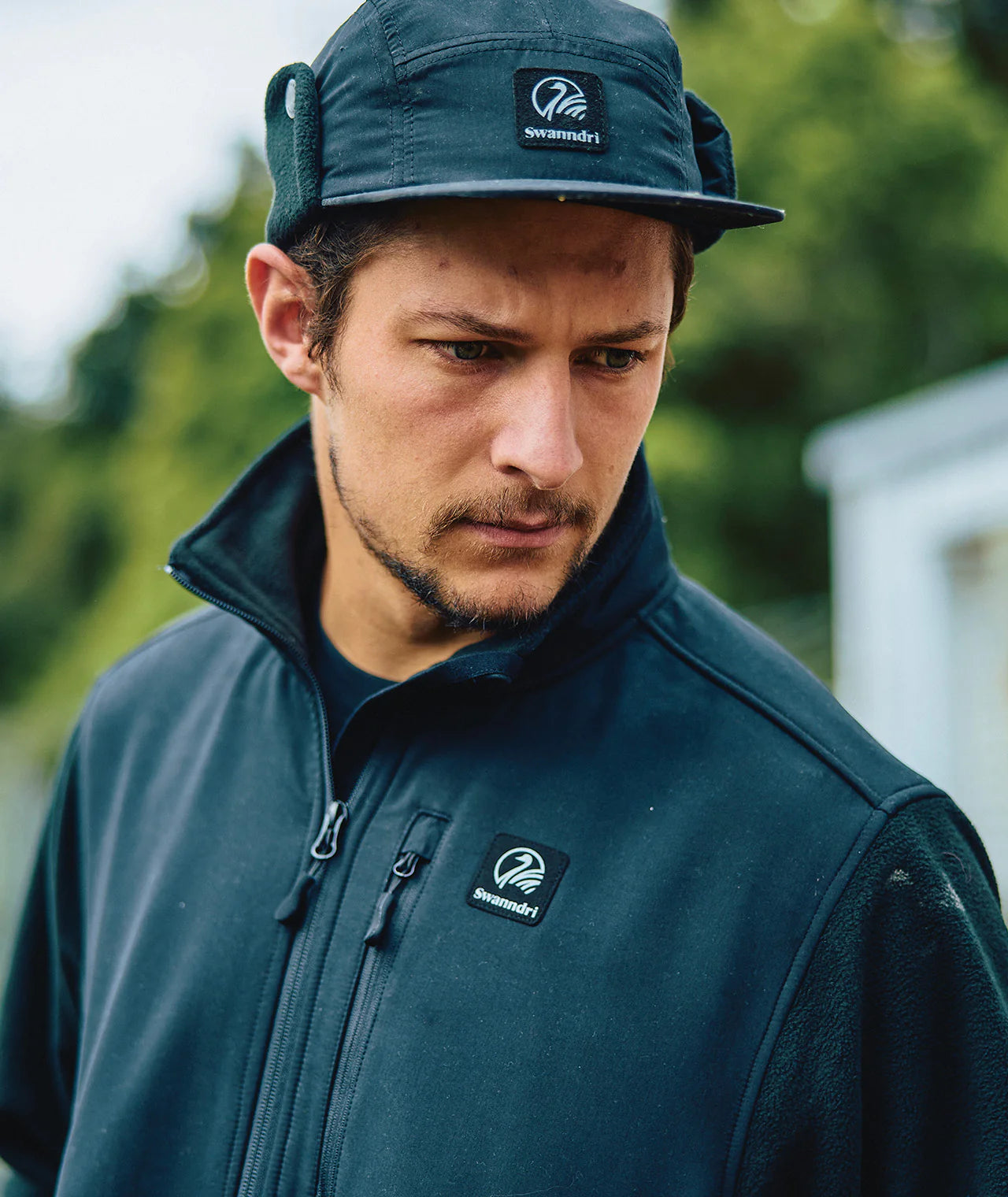Swanndri Men's High Rock Hybrid Fleece Pullover