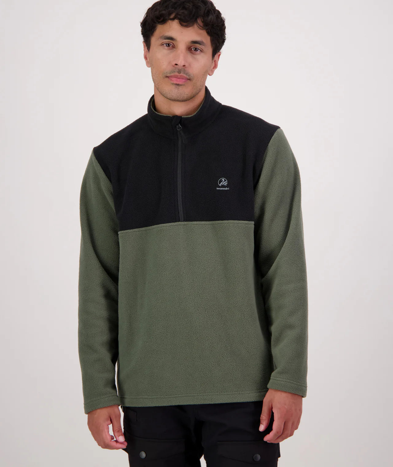 Swanndri Men's High Rock Fleece Quarter Zip