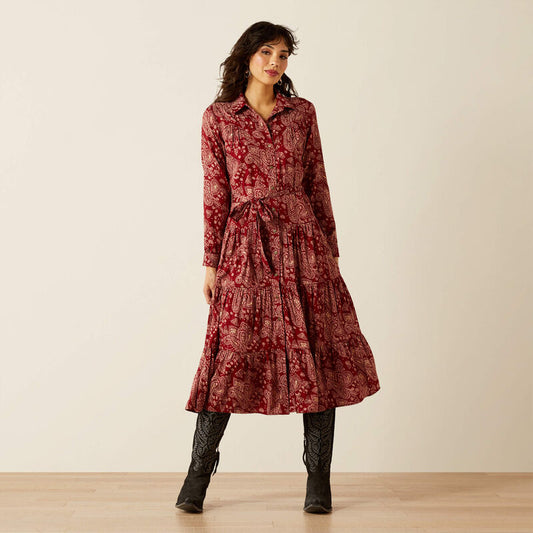 Ariat Women's Sahara Dress - Antique Paisley