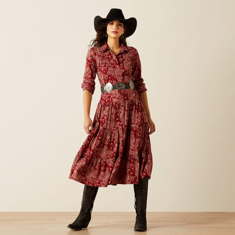 Ariat Women's Sahara Dress - Antique Paisley