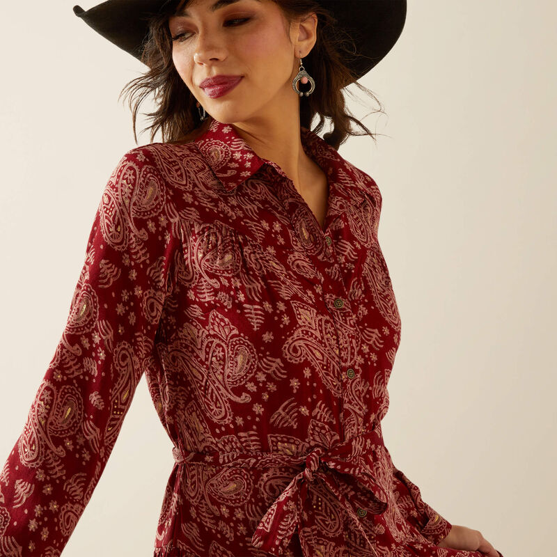 Ariat Women's Sahara Dress - Antique Paisley