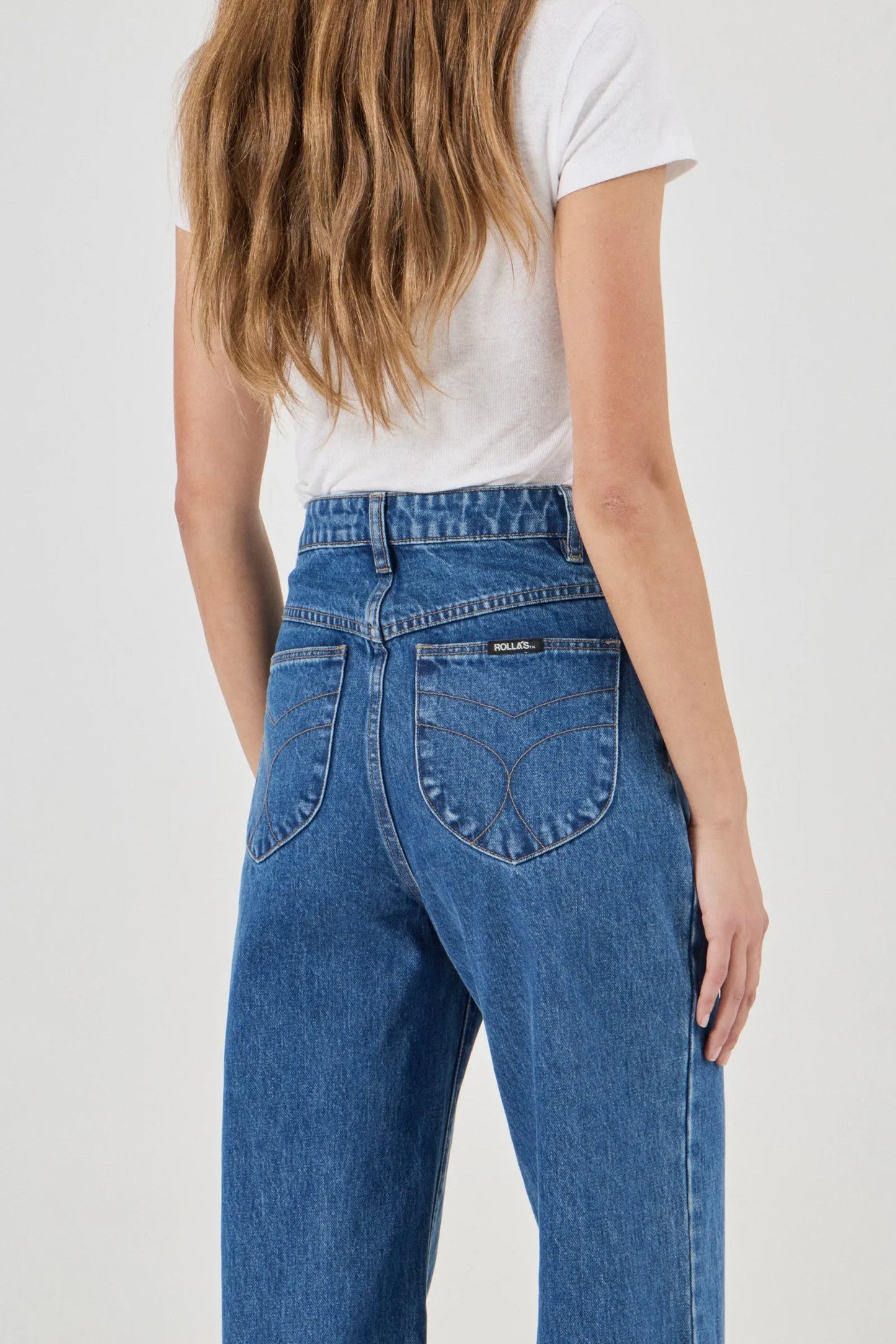 Rolla's Women's Sailor Jean Long - Ashley Blue