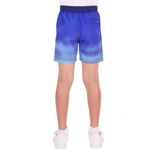 Pure Western Boy's Sam Boardshort - Navy/Blue