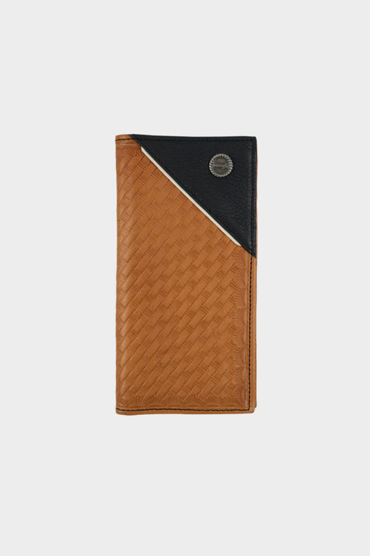 Wrangler Sawyer Rodeo Wallet - TAN/BLACK