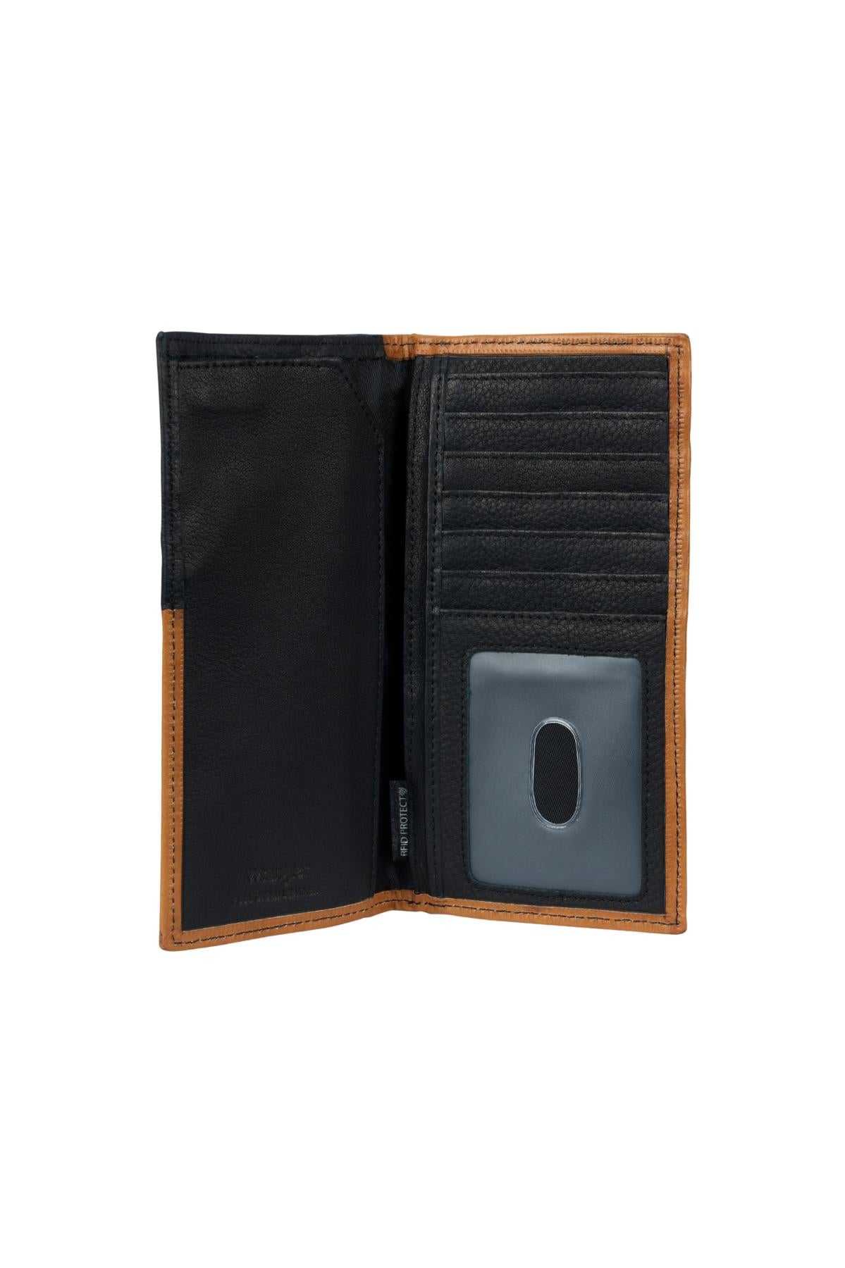 Wrangler Sawyer Rodeo Wallet - TAN/BLACK