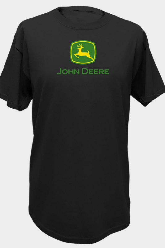 John Deere Mens JD Logo Tee - Black
