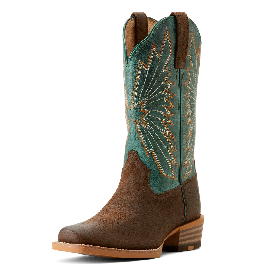 Ariat Womens Decatur - Aged Smokehouse/Racing Green