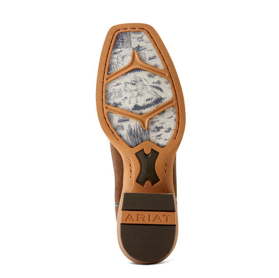 Ariat Womens Decatur - Aged Smokehouse/Racing Green