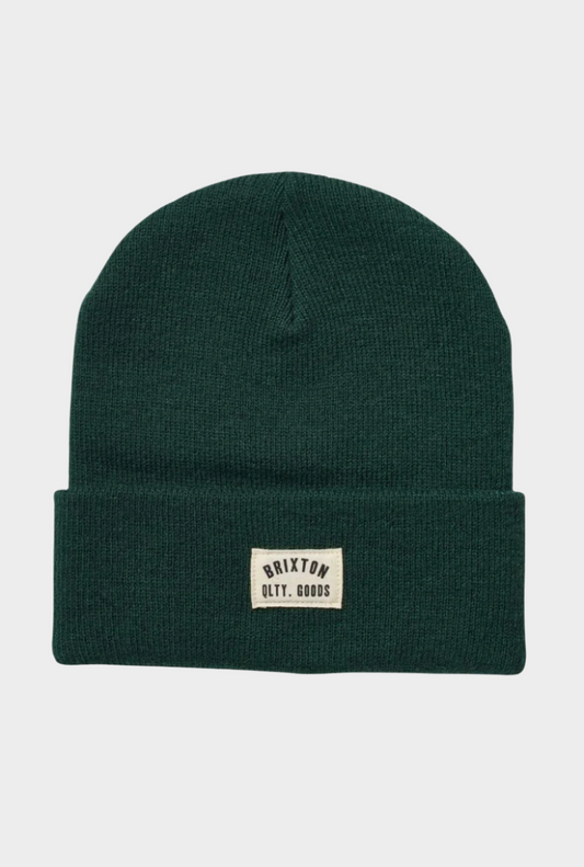 Brixton Woodburn Watch Cap Beanie - Emerald