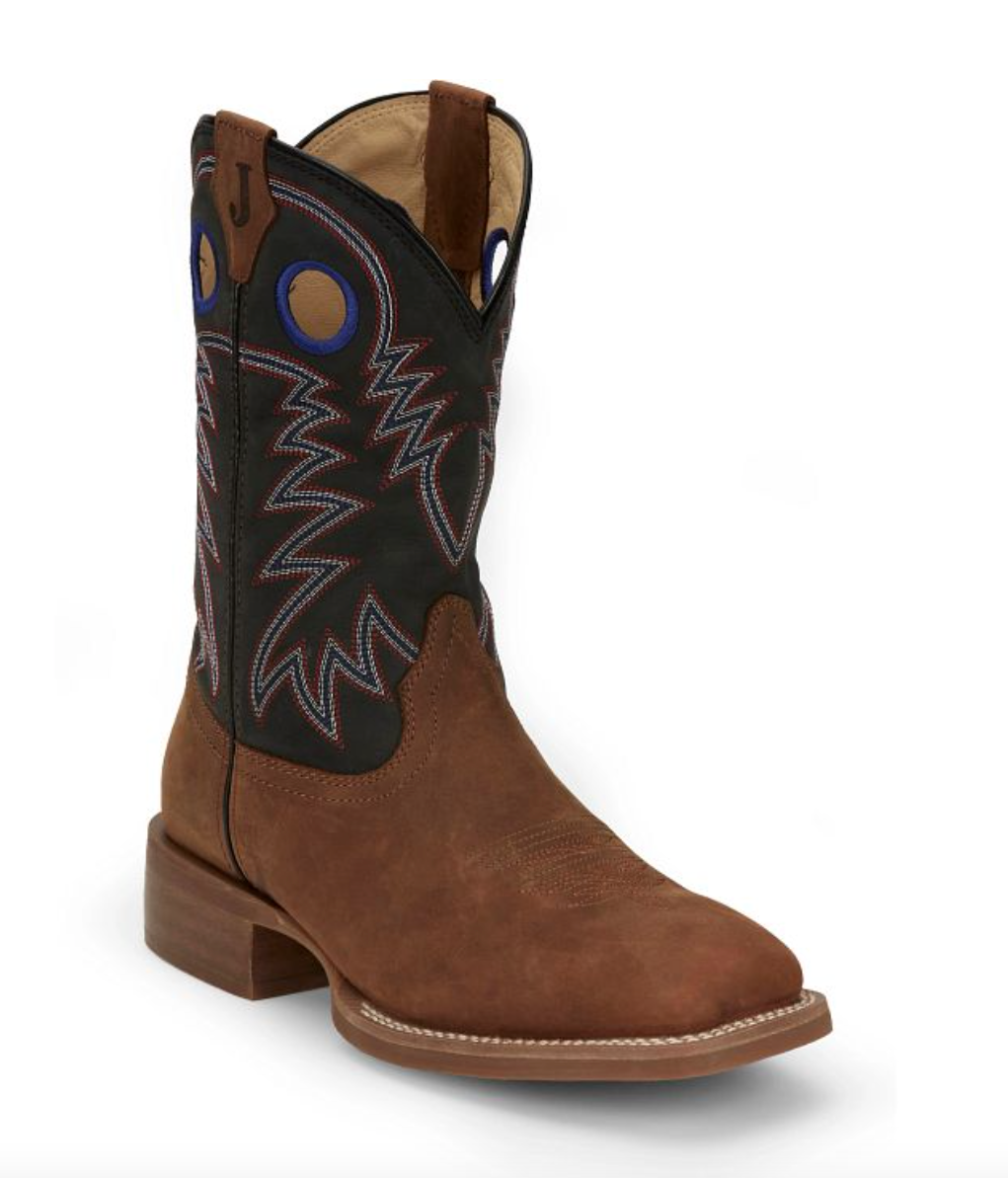 Justin Men's Show Stopper 11" Western Boot - Peacan